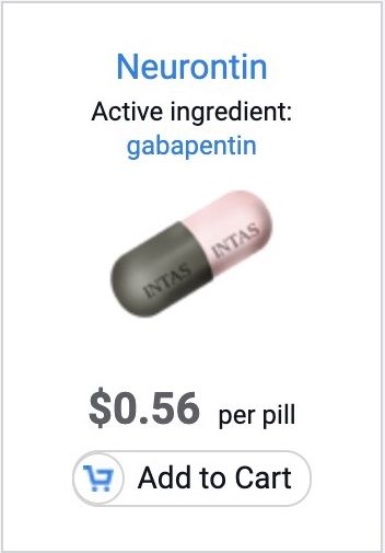 Gabapentin Neurotin 0.56
